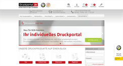 Desktop Screenshot of druckportal.de