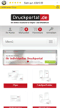 Mobile Screenshot of druckportal.de